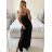 Women's Long Sleeve Summer Dress (S/M ONE SIZE) ITALIAN FASHION IMPES238990