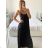 Women's Long Sleeve Summer Dress (S/M ONE SIZE) ITALIAN FASHION IMPES238990 -   black -   M / L