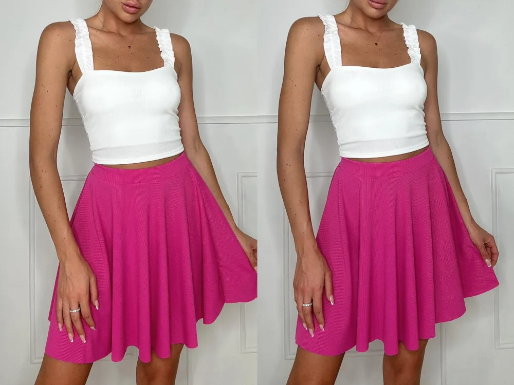 Women's short skirt (S/M ONE SIZE) ITALIAN FASHION IMPBB24A25741