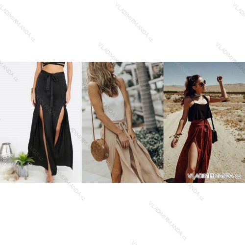 Women's Elegant Belt Long Sleeve Dress (S/M ONE SIZE) ITALIAN FASHION IMM23UN6139 beige S / M