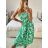 Women's Summer Short Sleeve Carmen Fringe Dress (M/L, XL/2XL ONE SIZE) ITALIAN FASHION IMB23B231 -   black -   XL/2XL