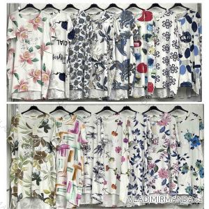 Women's T-Shirt Short Sleeve (S / M / L ONE SIZE) ITALIAN FASHION IMWC222158