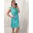 Summer dress with sleeveless handbag women (S / M ONE SIZE) ITALIAN FASHION IM422601