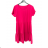 Summer Women Dress (uni SL) ITALIAN Fashion IM9171 S / M red