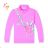 Zip-up sweatshirt for children's girls (98-128) KUGO WM0869