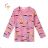 T-shirt with long sleeves children's girls girls (98-128) KUGO HL9309
