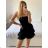 Women's Summer Carmen Muslin Dress (S/M ONE SIZE) ITALIAN FASHION IMWGS24068