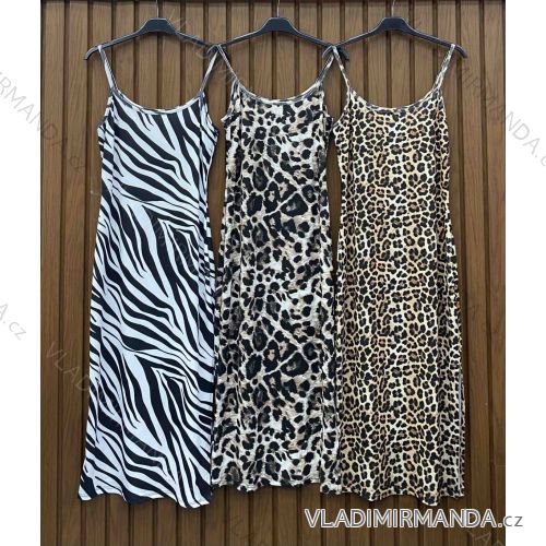 Women's Elegant Lace Sleeveless Dress (S/M ONE SIZE) ITALIAN FASHION IMWGS231829