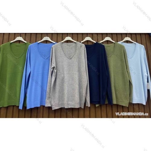 T-shirt elegant long sleeve women (S / M ONE SIZE) ITALIAN FASHION IMWK21008
