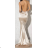 Women's Summer Elegant Sparkly Sequin Strap Dress (S/M ONE SIZE) ITALIAN FASHION IMPBB23O3837 -   Golden
 -   S / M