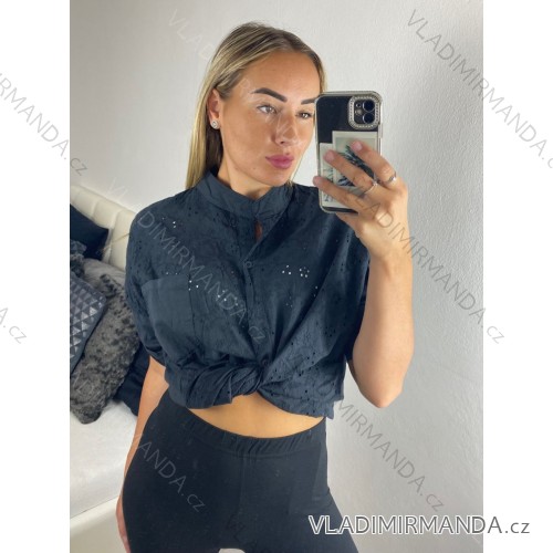Dress / Shirt Summer Women's Strip (uni sl) ITALIAN Fashion IM718953 -   black -   XL/2XL