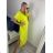 Zippered extended sweatshirt dress long sleeve women (uni m / xl) ITALIAN FASHION IM520351 M-XL pink