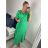 Zippered extended sweatshirt dress long sleeve women (uni m / xl) ITALIAN FASHION IM520351 M-XL pink
