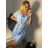 Women's short sleeve shirt dress (S/M/L ONE SIZE) ITALIAN FASHION IM321258