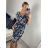 Women's Icecool Sleeveless Summer Dress (M/L, XL/2XL) AINUOSI ITALIAN FASHION IMB239571 XL/2XL blue