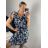 Women's Icecool Sleeveless Summer Dress (M/L, XL/2XL) AINUOSI ITALIAN FASHION IMB239571 XL/2XL blue