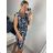 Women's Icecool Sleeveless Summer Dress (M/L, XL/2XL) AINUOSI ITALIAN FASHION IMB239571 XL/2XL blue