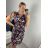 Women's Icecool Sleeveless Summer Dress (M/L, XL/2XL) AINUOSI ITALIAN FASHION IMB239571 XL/2XL blue