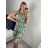 Women's Icecool Sleeveless Summer Dress (M/L, XL/2XL) AINUOSI ITALIAN FASHION IMB239571 XL/2XL blue