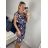 Women's Icecool Sleeveless Summer Dress (M/L, XL/2XL) AINUOSI ITALIAN FASHION IMB239571 XL/2XL blue