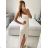 Women's Strapless Short Party Dress (S/M ONE SIZE) ITALIAN FASHION IMPSH235427 black S / M