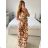 Women's Long Summer Strapless Dress (S/M ONE SIZE) INDIAN FASHION IMPEM23G37 -   green -   S / M