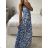 Women's Long Summer Strapless Dress (S/M ONE SIZE) INDIAN FASHION IMPEM23G37
