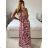 Women's Long Summer Strapless Dress (S/M ONE SIZE) INDIAN FASHION IMPEM23G37