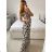 Women's Long Summer Strapless Dress (S/M ONE SIZE) INDIAN FASHION IMPEM23G37 L / XL black