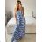 Women's Long Summer Strapless Dress (S/M ONE SIZE) INDIAN FASHION IMPEM23G37 L / XL black