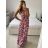 Women's Long Summer Strapless Dress (S/M ONE SIZE) INDIAN FASHION IMPEM23G37 L / XL black