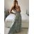Women's Strapless Summer Dress (S/M ONE SIZE) INDIAN FASHION IMPEM22G69-1/DU