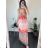 Icecool Women's Strapless Long Dress (L/XL/2XL/3XL ONE SIZE) FRENCH FASHION FMB23197-X