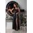 Women's strapless tulle party dress (S/M/L ONE SIZE) ITALIAN FASHION IM923001 black 38