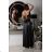 Women's strapless tulle party dress (S/M/L ONE SIZE) ITALIAN FASHION IM923001 black 38