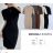 Women's knitted dress 3/4 long sleeves (S/M/L ONE SIZE) ITALIAN FASHION IMWGBL24MG59546