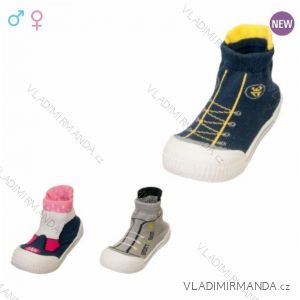 Socks with rubber outsole for baby boys and boys fleece (20-23) YO! OB-009
