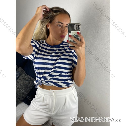 T-shirt short sleeve ladies (uni sl) ITALIAN Fashion IM518105 S / M blue