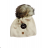 Women's cap with stones (uni) WOOLK POLAND PV417027 -   black -   ONE SIZE