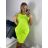 Tunic t-shirt women (uni s / m) ITALIAN FASHION IMM2005 -   žlutá neon -   S / M