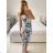 Women's Strapless Long Party Dress (S/M ONE SIZE) ITALIAN FASHION IMPSH2360055