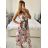 Women's Long Elegant Chiffon Sleeveless Dress (S/M ONE SIZE) ITALIAN FASHION IM423265