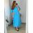 Women's Long Sleeve Shirt Dress (S/M ONE SIZE) ITALIAN FASHION IMWD232607 -   red -