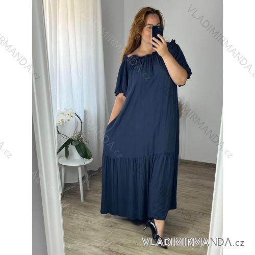 Women's Long Sleeve Shirt Dress (S/M ONE SIZE) ITALIAN FASHION IMWD232607