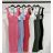 Women's long strapless sequin party dress (S/M ONE SIZE) ITALIAN FASHION IMPMD2360600