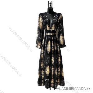Women's Long Sleeve Summer Dress (S/M ONE SIZE) ITALIAN FASHION IMPES238990
