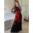 Women's long summer dress with straps (S/M ONE SIZE) ITALIAN FASHION IMT197762