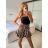 Women's Long Chiffon Short Sleeve Dress (S/M ONE SIZE) ITALIAN FASHION IMWGS231048