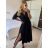 Women's Long Summer Muslin Short Sleeve Dress (S/M/L ONE SIZE) ITALIAN FASHION IM424404