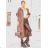 Women's Plus Size Cotton Long Sleeve Cardigan (XL/2XL ONE SIZE) ITALIAN FASHION IMD22930